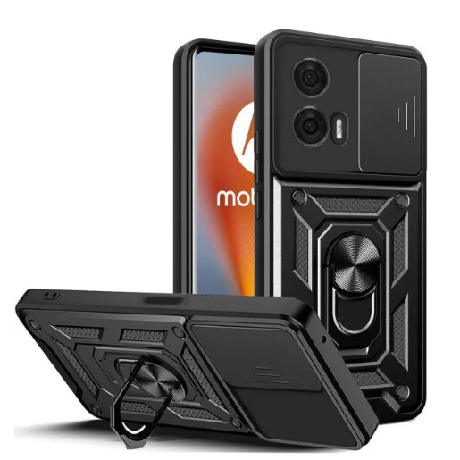 Накладка Camshield Serge Ring для MOTOROLA Edge 50 Fusion чорна-0